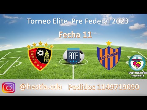 Real Sociedad FC vs. Las Lomas – Fecha 11 - Torneo Elite Pre Federal 2023 - Apertura
