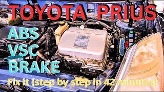 Toyota Prius 🚗 Diagnóstico y cambio de módulo ABS 🛠️