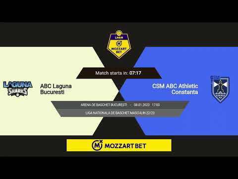 LNBM MOZZART 2022-2023: Laguna București - CSM Athletic Constanța