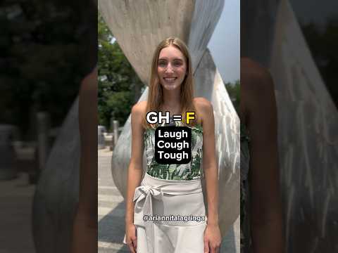 Pronuncia la ‘GH’ como una ‘F’ en estas palabras 🤩 #ariannitalagringa #english #englishgrammar