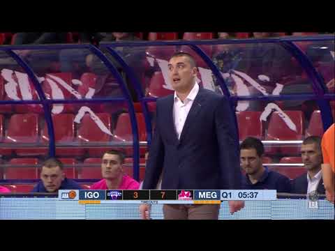 ABA Liga 2019/20, Round 9 match: Igokea - Mega Bemax (1.12.2019)