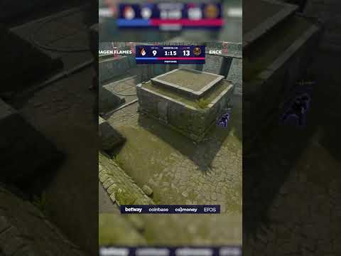 ENCE SPINX SCORES CLEAN ACE! #shorts