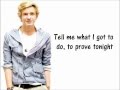 Be The One - Cody Simpson + Lyrics on screen