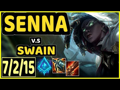 SENNA vs SWAIN - 7/2/15 KDA BOTTOM ADC GAMEPLAY - KR Ranked DIAMOND