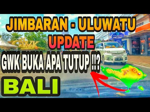 Vlog Bali Indonesia : Car Vlog Bali Suasana Jalan Jimbaran dan Uluwatu