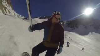 preview picture of video 'Las Leñas Snowboard 2014'