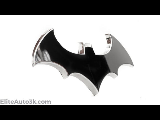 Vídeo relacionado con 3 Pcs 3D Pegatinas Coche Acero Emblema Bat, Pegatinas Coche Metálico 3D, Batman insignia Pegatina, Pegatina Coche 3D Cromo Metal Logo Auto Abzeichen Batman para Automóviles y Motocicletas, plata