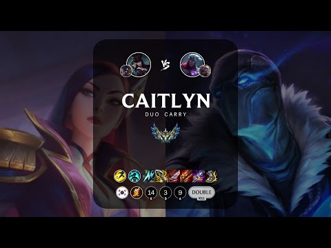 Caitlyn ADC vs Varus - KR Challenger Patch 13.16
