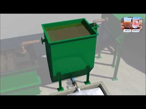 Working process of sewage treatment chemical