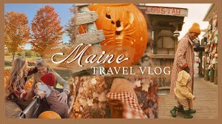 AUTUMN IN MAINE | exploring fall foliage, apple picking, Bar Harbor, & Acadia National Park! 🍁