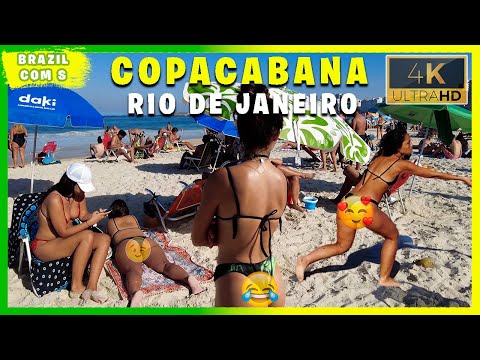 🇧🇷 Copacabana Beach, RIO DE JANEIRO, Brazil | 2022 | Brazil com S