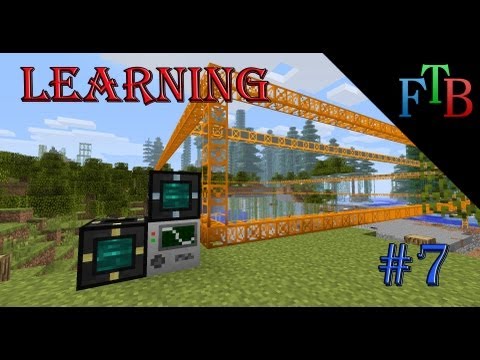 Learning "Feed The Beast" - Episode 7 - The Quarry, Industrial Grinder and more! + World Download