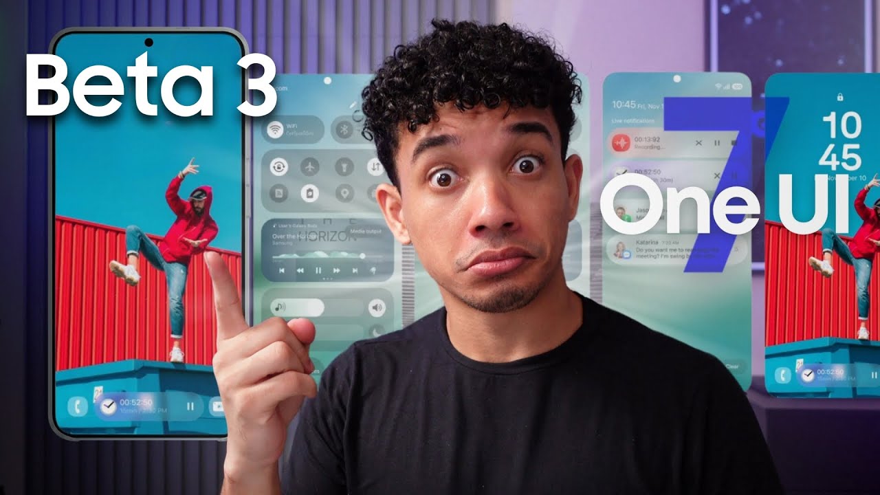 One UI 7.0 (Beta 3) - Todas as NOVIDADES | NowBar, Painel rápido e MAIS