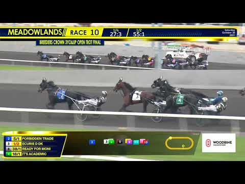 October 30, 2021 - Breeders Crown Final 3YO & Up Open Trot