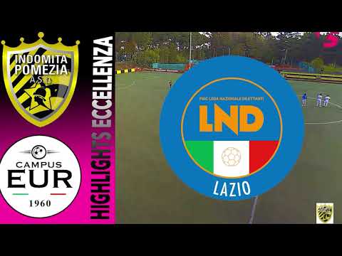 Highlights Eccellenza - Girone B - 2° Giornata | Indomita Pomezia 2-2 Campus Eur 1960