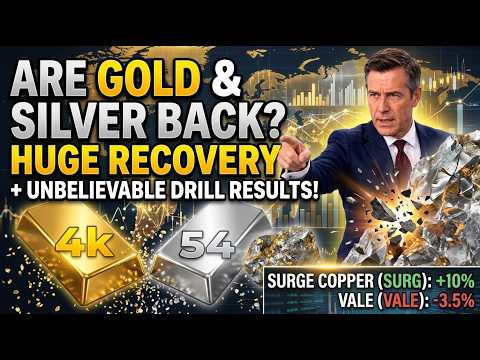 Will Gold & Silver Hold This Bounce? + Huge Drill Results! | Midday Resource Report