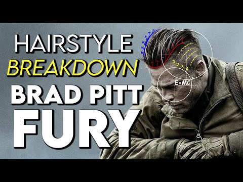 BRAD PITT Haircut From FURY | In-Depth Breakdown & What To Tell Your Barber