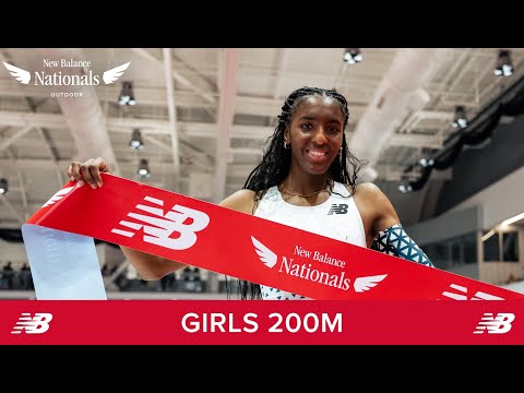 Girls 200m - New Balance Nationals Indoor 2025
