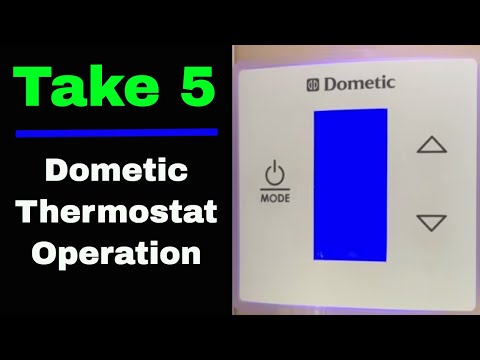 Take 5: Operating a Dometic Thermostat in a NuCamp T@B 400 for the Cool Cat AC/Heat Pump