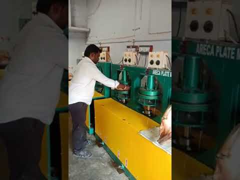 Semi Automatic Betel Leaf Plate Making Machine