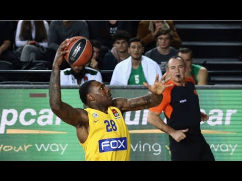 Tarik Black AMAZING Highlights (10 Pts, 5 Block, 8 Reb) VS Darussafaka