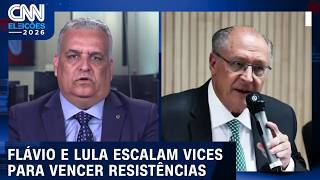 Vídeo: Flávio e Lula escalam vices para vencer resistências e conseguir mais votos | CNN PRIME TIME
