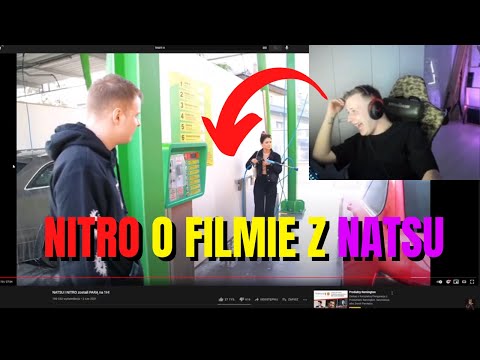 NITRO OGLĄDA FILM "NATSU I NITRO zostali PARĄ na 1H" [TEAM X] 😆