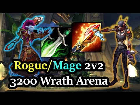 3200 Rogue/Mage 2v2 Wrath Classic - Season 6 Finale