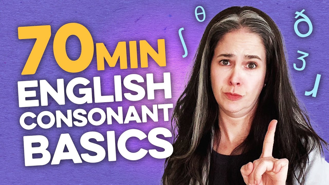 Learn 24 English Consonant Sounds in 70 Minutes | Pronunciation Compilation | Rachel's English