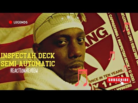 Rapper Reacts To Inspectah Deck, Streetlife & U-God - Semi-Automatic Full Rap Metal  (Review)