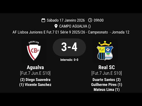 Agualva 3 - 4 Real Massama