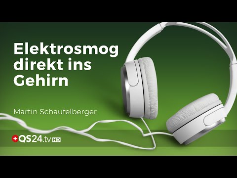 Mit Kopfhörern den Elektrosmog ins Hirn leiten | NaturMEDIZIN | QS24 04.06.2020