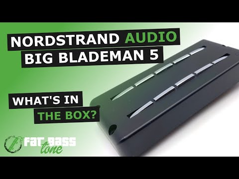 Nordstrand Big BladeMan 5 MusicMan® Bass Pickup: What’s In The Box (A Close-Up Look)