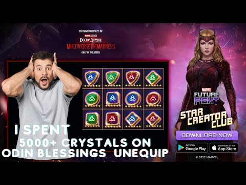 Fixing Uru Mistake Cost Me 5000+ Crystals!! | 50% Off Discount on Uru Unequip | Marvel Future Fight