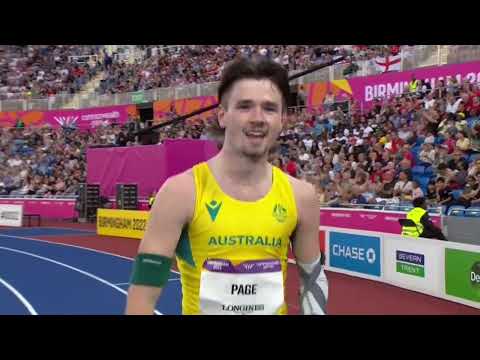 CWG: Men's T45-47 100m Heat 1 | Sprinting | SportsMax TV