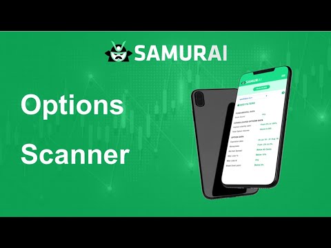 Options Screener - Option Samurai Webinar - Use Case #1