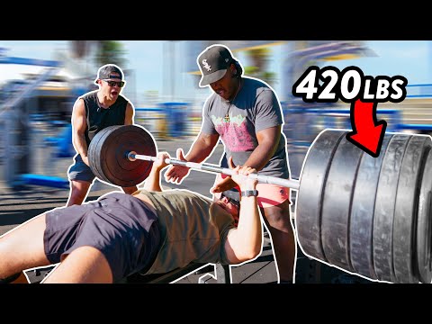 Biggest BENCH PRESS Wins $500 vs SUBSCRIBERS