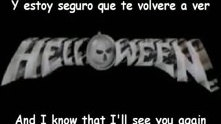 I DON&#39;T WANNA CRY NO MORE   Helloween subtitulos en español e ingles