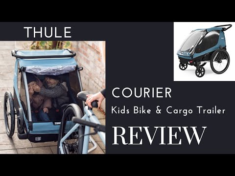 Passeggino, rimorchio per bici e rimorchio per merci THULE Courier: perfetto per le famiglie atti...
