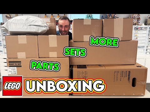 Big LEGO Unboxing! Sets, Parts & More