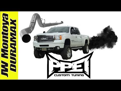 200 HP PPEI TUNE on 2012 LML DURAMAX + 5" Straight Pipe