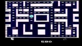 Ms Pac Man on Atari 2600. Gameplay & Commentary