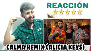 REACCIÓN: Pedro Capó, Alicia Keys, Farruko - Calma (Alicia Remix - Official Video)