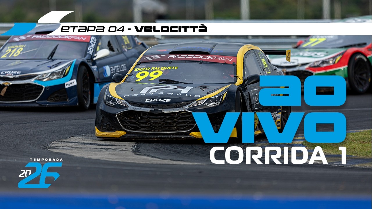 STOCK LIGHT 2026 AO VIVO | 4ª ETAPA - CORRIDA 1 | VELOCITTA - MOGI GUAÇU, SP