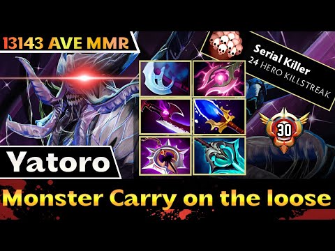 Yatoro’s [Faceless Void] Epic 24 Kills: Dominating Parker, BZM, and Ceb! Dota 2 Pro Carry Gameplay.