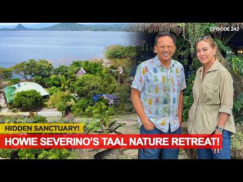 HOWIE SEVERINO’s Kapusod Earth Dome & Tree House Sanctuary! | Karen Davila Ep242