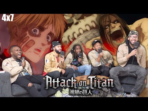 Eren's a SAVAGE! Attack on Titan Season 4 Episode 7 "Assault" REACTION!