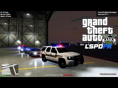 Playing GTA 5 As A POLICE OFFICER City Patrol| Squad|| GTA 5 Lspdfr Mod| 4K