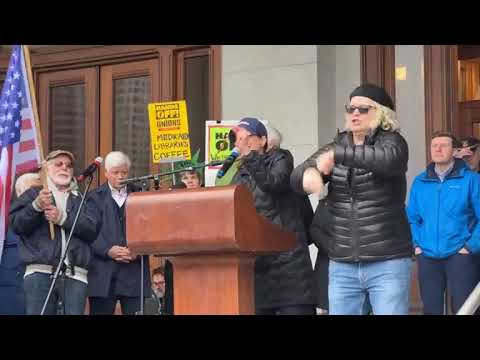 Remarks from CT Lt. Gov. Susan Bysiewicz at #HandsOff rally: CT State Capitol