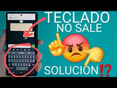 ⌨️❌👀 NO APARECE el TECLADO en mi CELULAR ANDROID SOLUCIÓN 2025 PASO a PASO